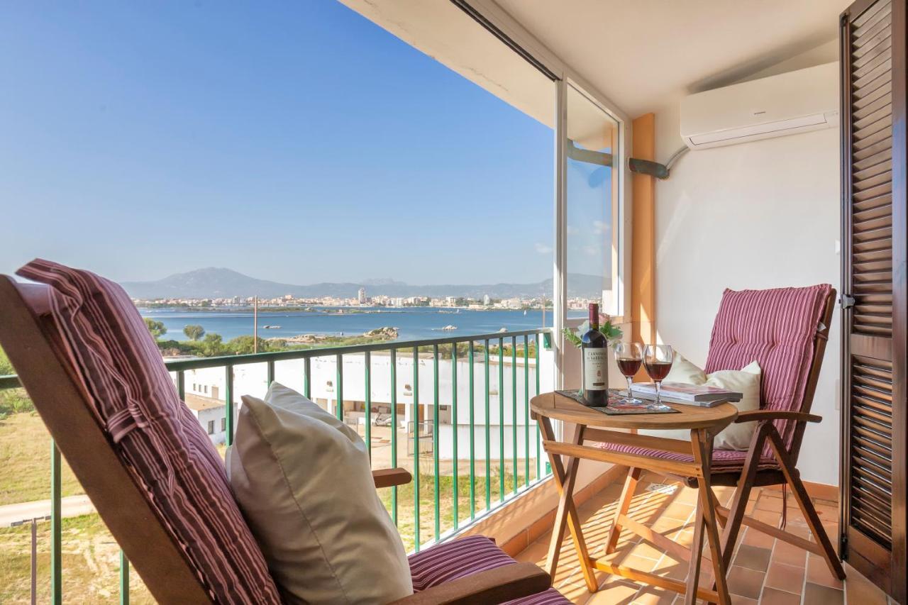 Top Floor Gulf View Apartment ออลเบีย ภายนอก รูปภาพ